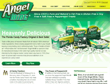 Tablet Screenshot of angelmint.com